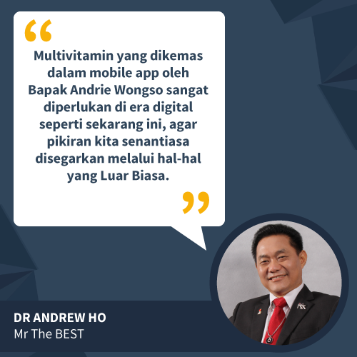 AndrieWongso's tweet photo. Download aplikasi motivasi #AWmultivitamin (via Android/Google Play) agar tambah semangat, setiap hari! :) http://t.co/4fPfi5ac5J