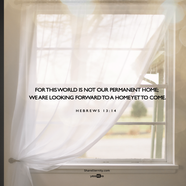 yesHEis's tweet photo. We must live with an eternal perspective. #ShareEternity http://t.co/vkIow1l0H4