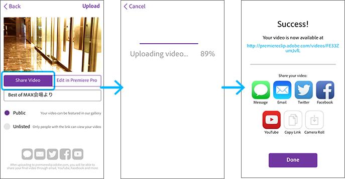 creativecloudjp's tweet image. #iPhone で撮った動画を、その場で手軽に編集！ #PremiereClip の使い方をゼロからわかりやすく解説 adobe.ly/1CH17uq 　セッションレポート／ @saygo_ #createnowjp
