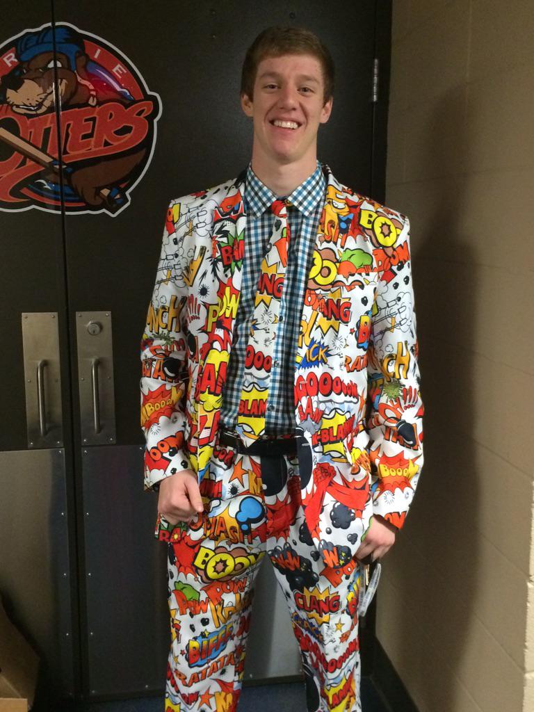 ErieOtters's tweet photo. Your Player of the Game, @Dan1Deko!! http://t.co/9oKH4I4YwY