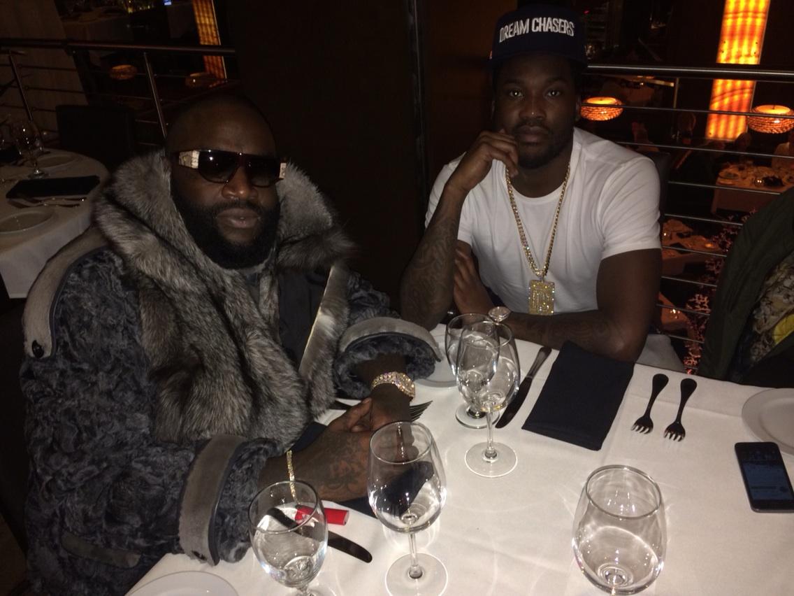 RickRoss's tweet photo. Meek home                      #dwmtm http://t.co/zKLFhF78xi