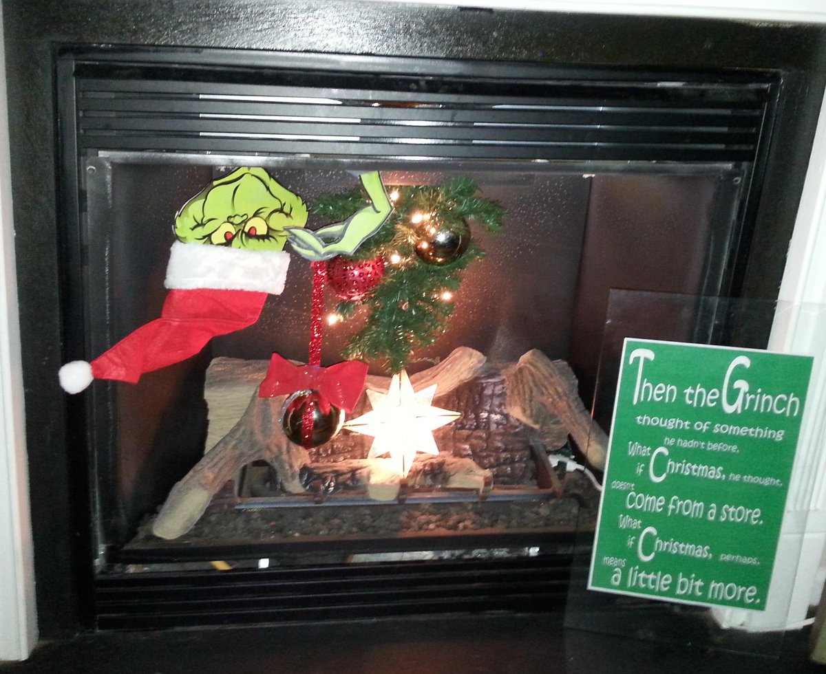 kevinlocklear's tweet photo. Put up a tree, they said.  What could happen, they said.  #Grinchmas #Grinch #Christmas http://t.co/OQVsDkCXbN