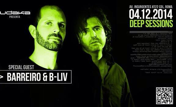 SoyJGuerrero's tweet photo. Tomorrow at  @SudakaClub #deepsessions w/ @BlivDj | @alyoshab | + james johanan &amp; sativajo RT @CulturaLibreDF http://t.co/BCpE5BRQMJ