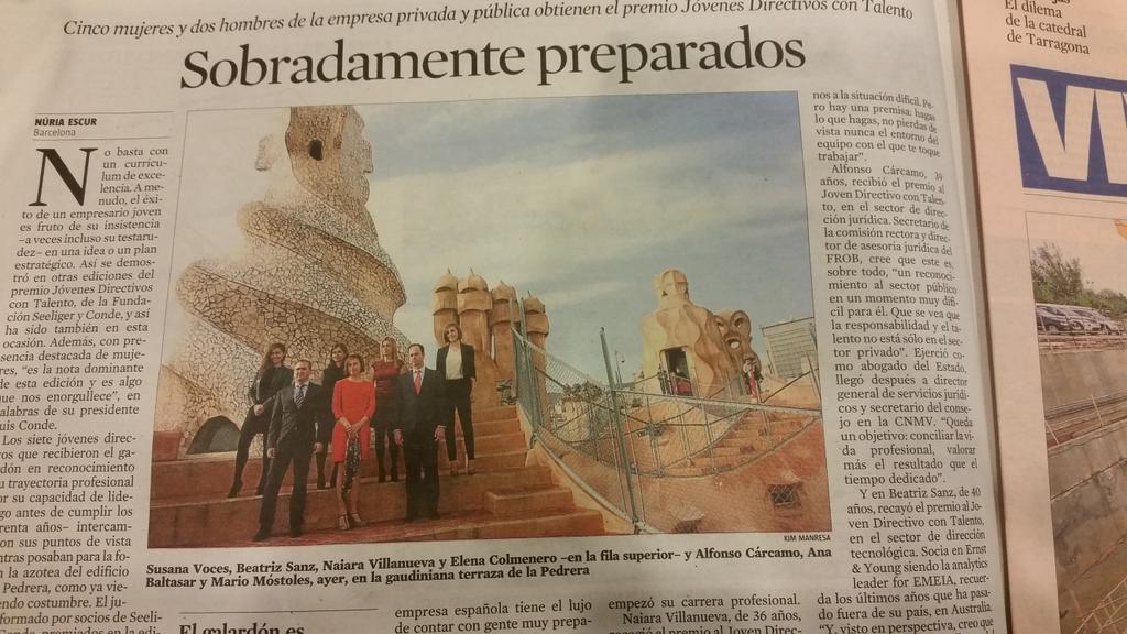 dimitrisbm's tweet photo. Nos despertamos con el eco en la prensa escrita de los premiados de ayer.Enhorabuena a todos @PJTSyC #PremiosSyC2014 http://t.co/imftcsvdip