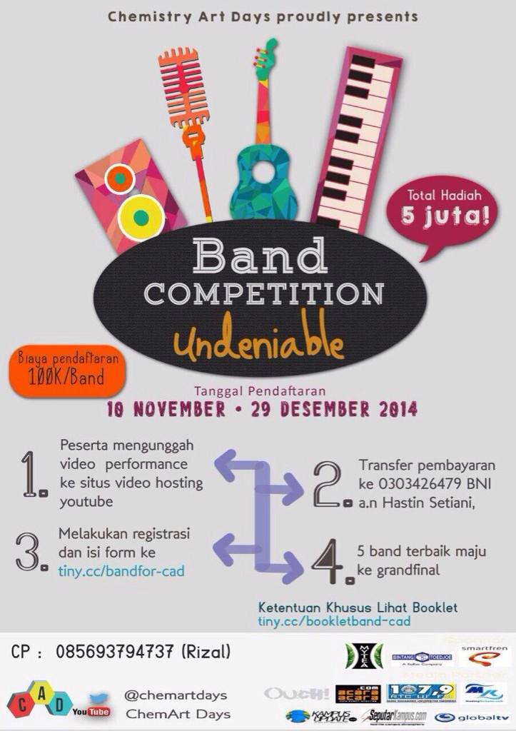 ChemArtDays's tweet photo. @JKT_EVENT hallo!!! Minta tlg rt ya min,thx:) http://t.co/FuUIsNa0Ik