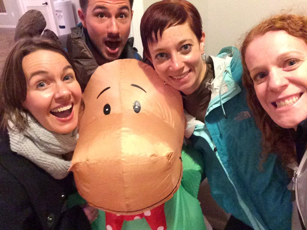 aubie's tweet photo. Ready for the madness to begin! @Offroaddc #reindeerrelay2014  #befc http://t.co/QkcN0S83LF