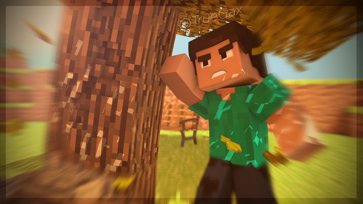 TrueGaxArtz's tweet photo. Finished my #TreePuncher render! Hope you like it guys! 15 min :3 but here it is 
HD: http://t.co/L6tXBx4YHn <3 RT? http://t.co/qvX8oOvLYn