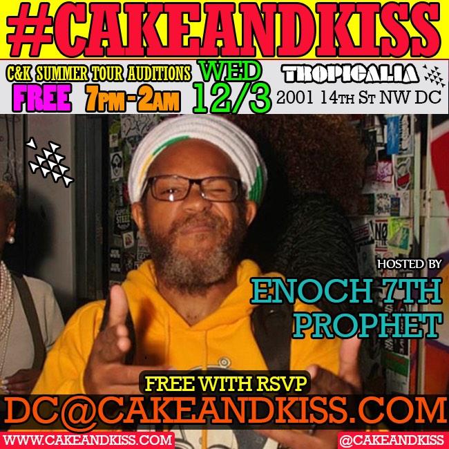 E7thP's tweet image. 12/3 is the place to be!!! #cakeandkisses #dcrap #enoch7thprophet