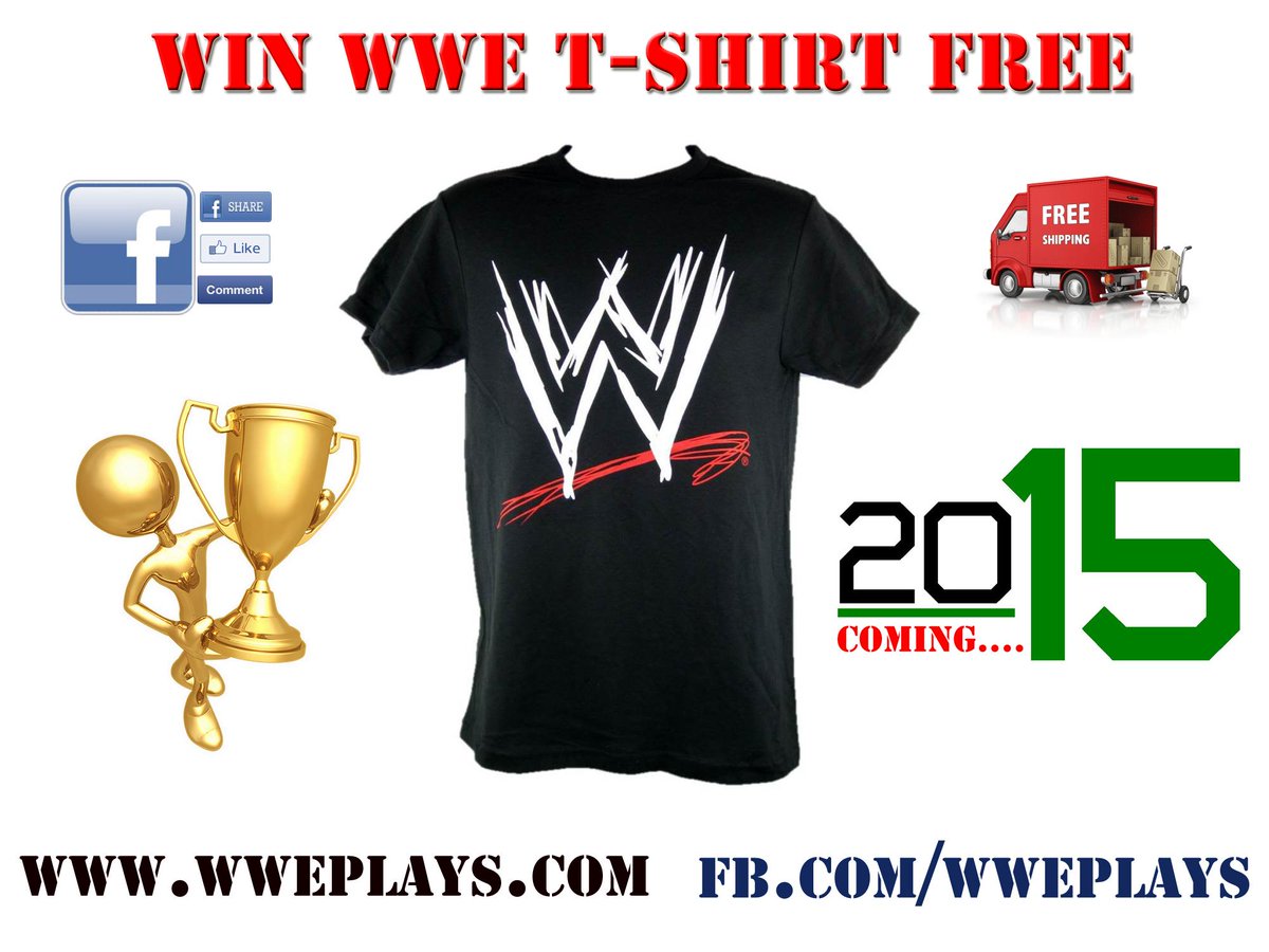 wweplays's tweet photo. T-Shirt contest running at our facebook page
https://t.co/9nQqwqM91l http://t.co/IBrnVxygJV