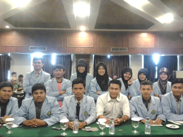 BEM FMIPA sedang mengikuti SEMINAR NASIONAL ANTI KORUPSI 'Menciptakan Generasi Muda Berintegritas dan Anti Korupsi'