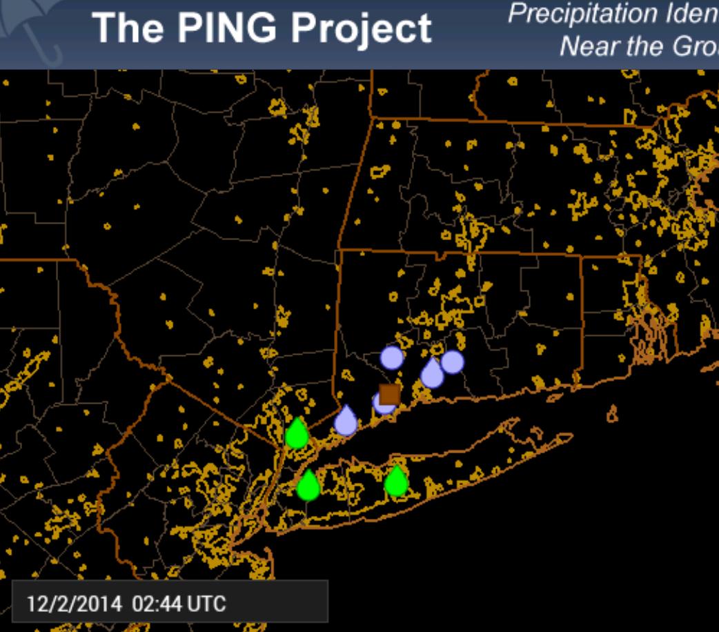 mPing Project - Report your Precip Type (Chicago, precipitation, ground ...