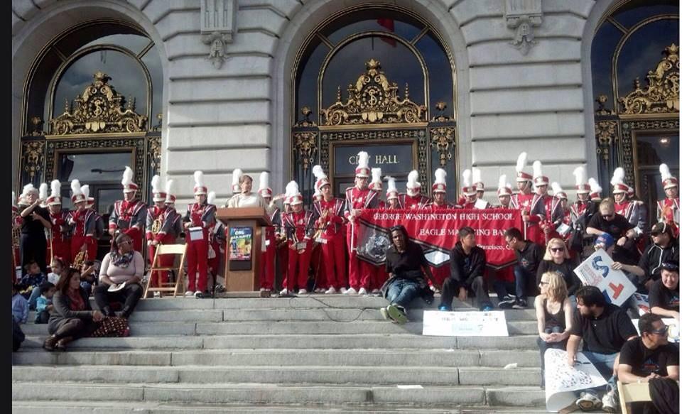 SFUSD_CAO's tweet photo. RT @sidmommy: SFUSD Inclusion Week kicked off at City Hall this morning! Go #SF4all! http://t.co/s3wGJW9acL #sfusdproud
