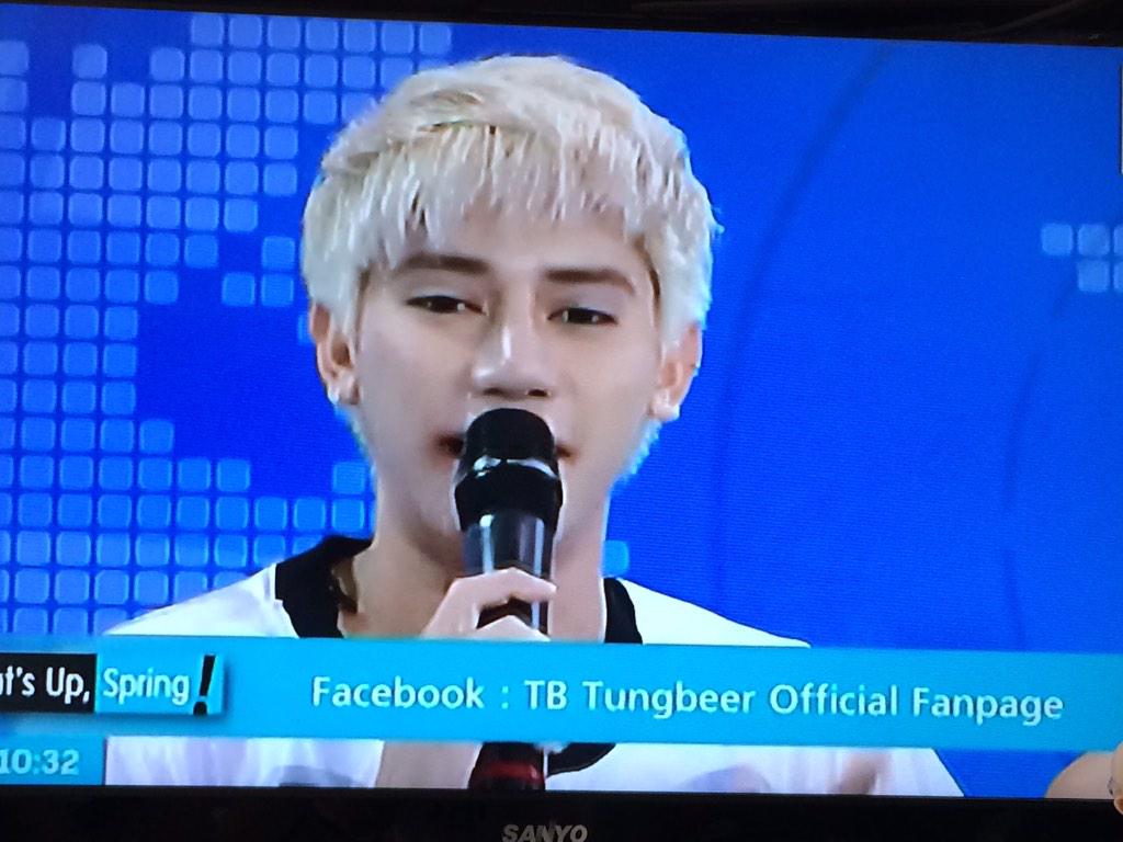 yainoooo's tweet photo. Shut up &amp; Dance with The Winner ของเรา @tb_tungbeer ออกช่อง spring news   MV เฟี้ยวเงาะมาก เกาหลีฝุดๆ http://t.co/RtaZ2uPNka