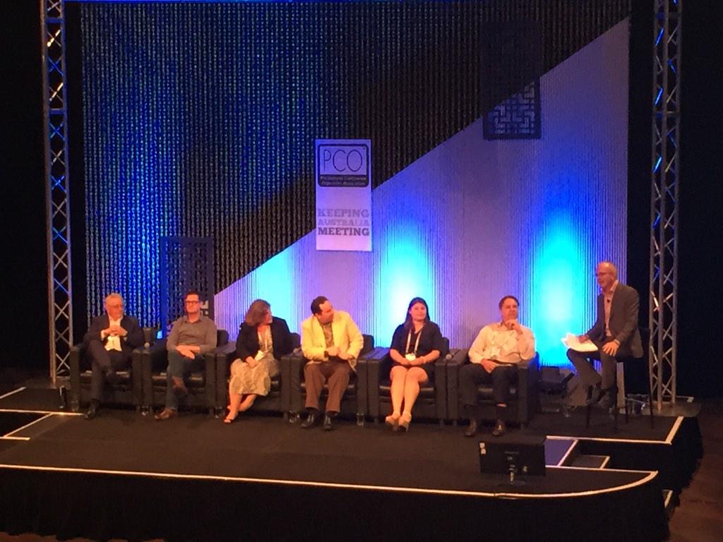 CanberraNCC's tweet image. Q&amp;amp;A session in the Royal Theatre at #PCO14! Do you have a question for the panel?