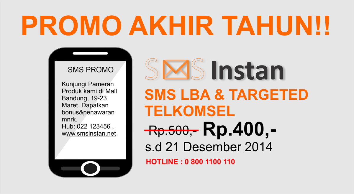 ID_MAGPROTech's tweet photo. Promo Akhir Tahun!!  http://t.co/IuWoMdZKE8  @smsinstan SMS LBA &amp; SMS TARGETED TELKOMSEL HANYA Rp.400,- http://t.co/rP3D8ZW7lK