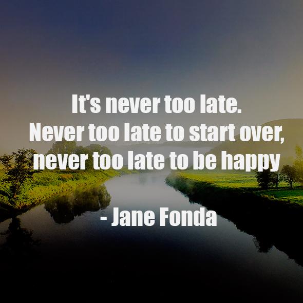 AmirIsWriting's tweet image. Long day? Check out this inspirational quote from Jane Fonda: #QuoteOfTheDay