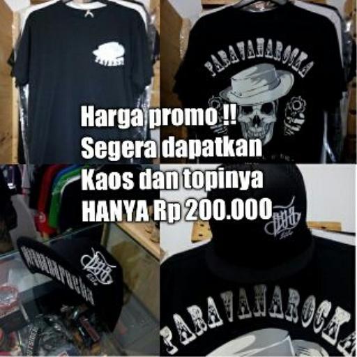 promo <a href="/Paravanarocka/">Paravanarocka cloth</a> kaos BROKEN GUN + topi trucker IDR 200.000 sikat....!!! selama stok msh ada