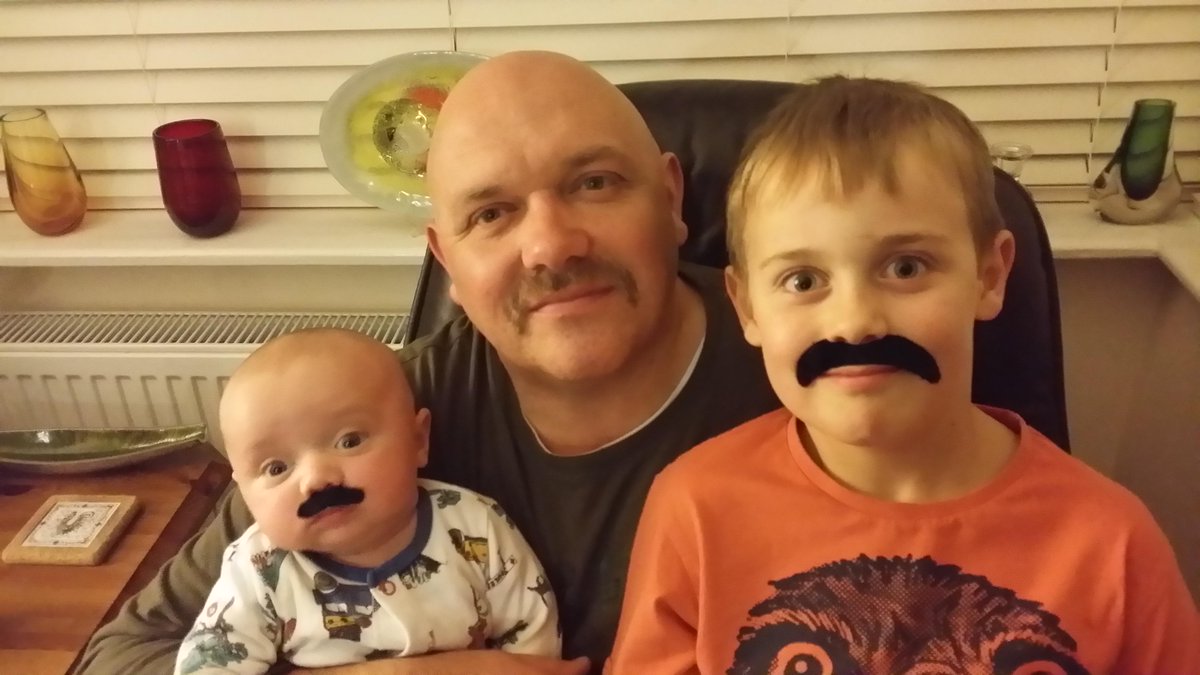 FalconDocuments's tweet photo. Here's Nick and his little moustache helpers to finish off Movember - thanks guys for your impressive moustaches! http://t.co/EL0vxhRTPI