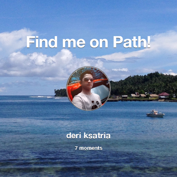 Shirohige49's tweet photo. Find me on #Path now! Go to: http://t.co/VjMXb1sY3Q! #thepersonalnetwork http://t.co/IXvVNKjjJy