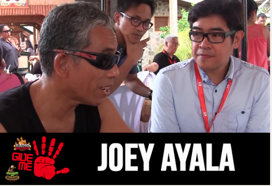 RadioRepublicPH's tweet photo. Zach Lucero interviews @joeyayala at the @ElementsCamp #elements2014 @zach_lucero http://t.co/Vy44JUymL4 http://t.co/dhMNk6Oqso
