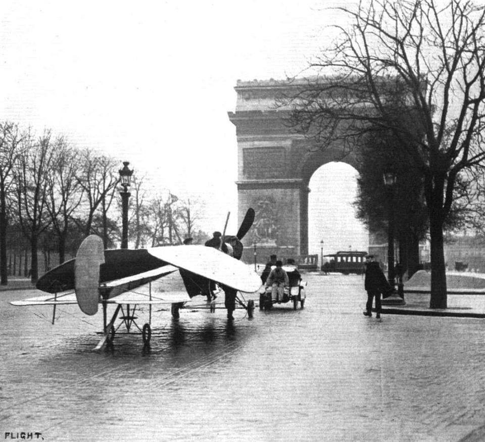 Stunning Image of Arc de Triomphe Paris in 1912 