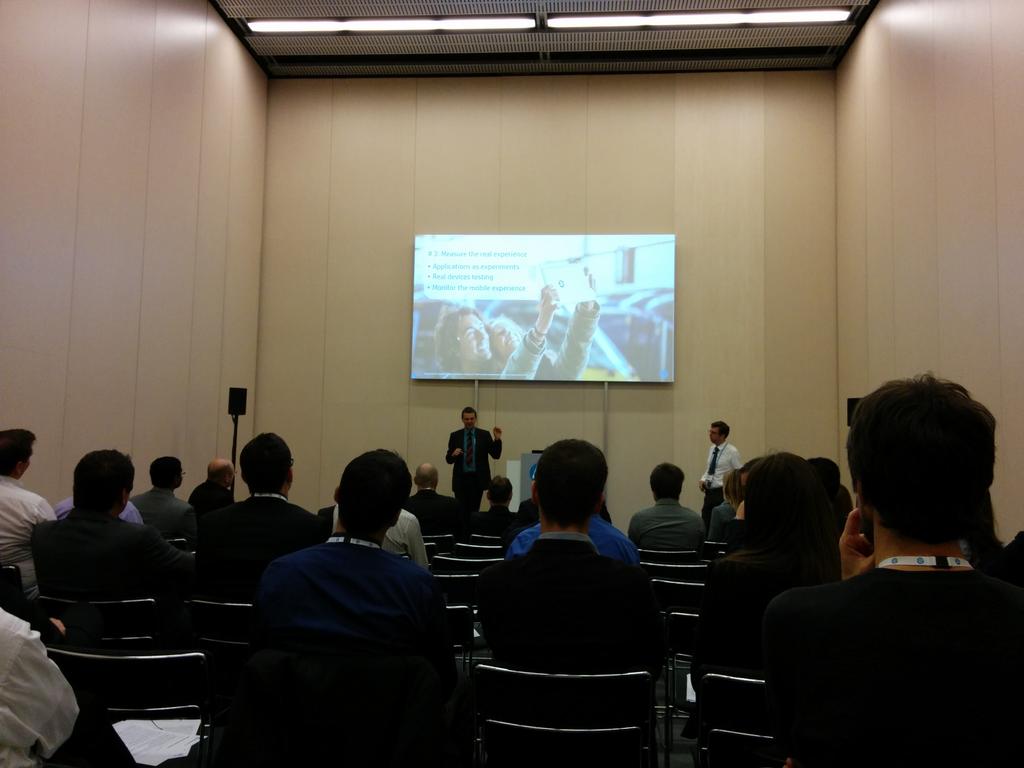 Alin_Trif's tweet photo. Measure the real experience! /w @julianharty #HPDiscover http://t.co/DSAs7WNVtQ