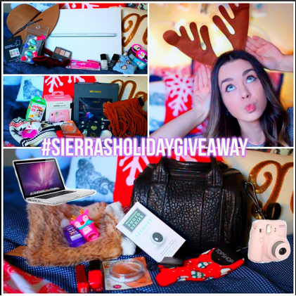 #sierraholidaygiveaway Love ya!
