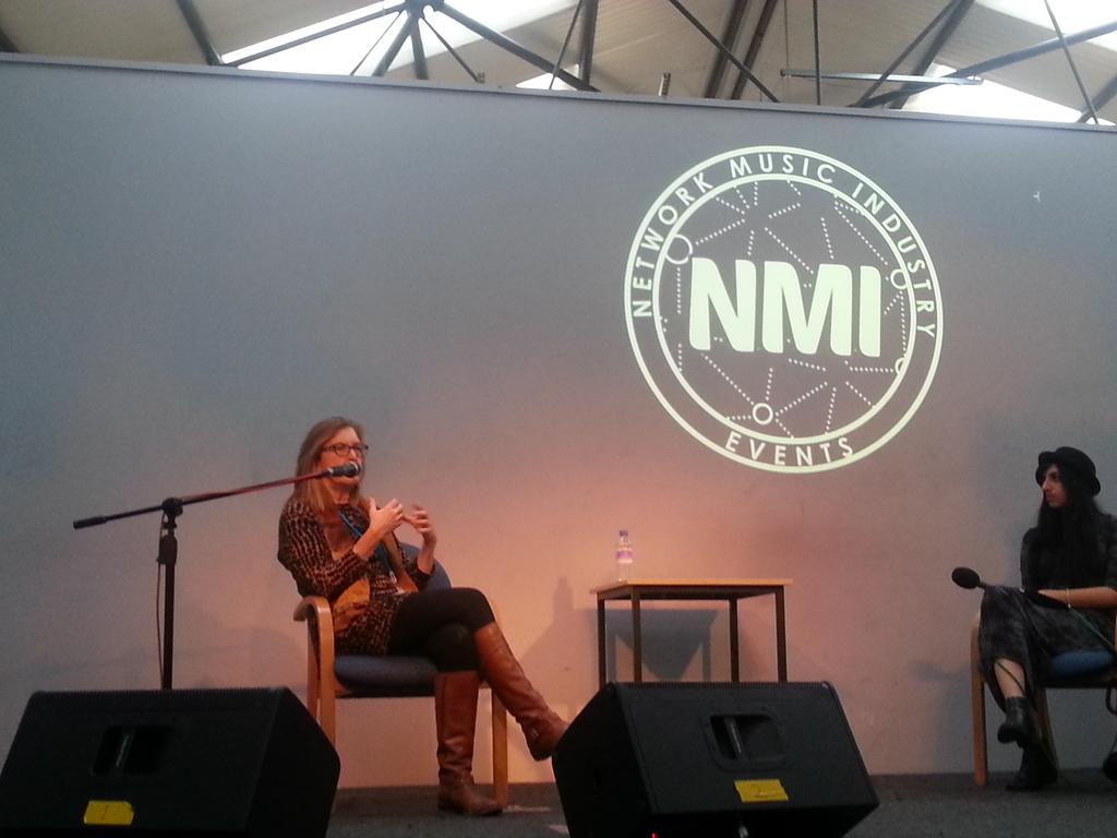 NetworkMusicInd's tweet image. Alison dicusses relationship with Steve Jobs / Apple and their deal with Major Record Labels #NMI1 #Apple #AIM