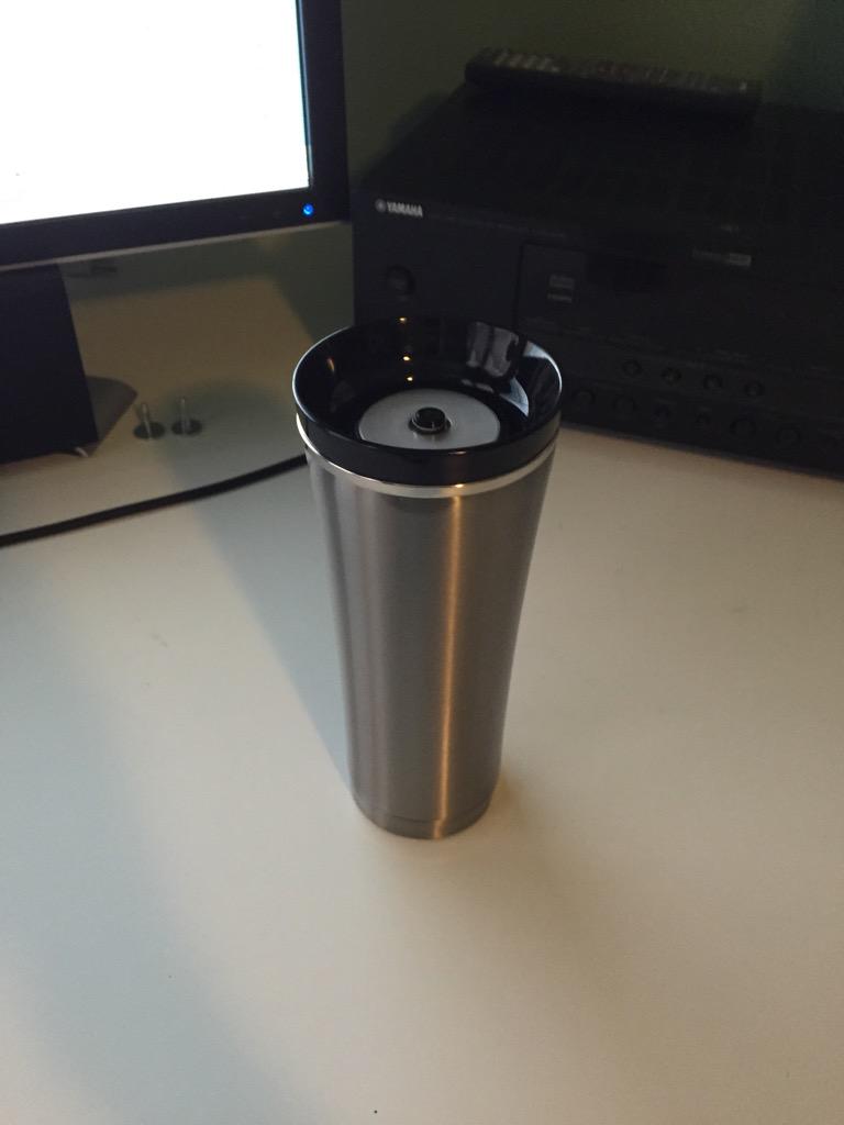 TylA_G's tweet image. Put coffee in here at 7:45am, and it's still hot #MagicMug #2HoursAndCounting
