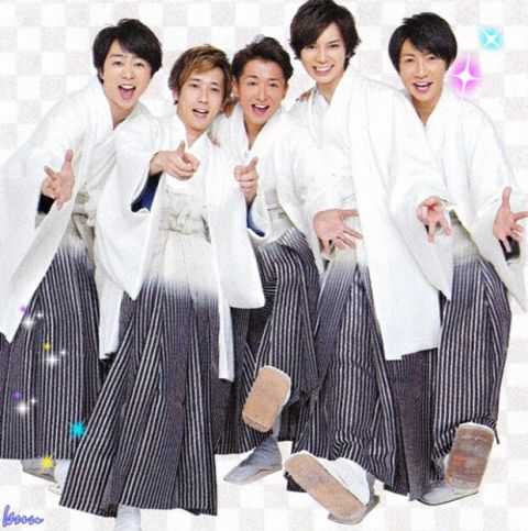 嵐が着ている着物の画像色々 コンサートの Japonism で着ていた着物衣装の柄がすごい 着物心