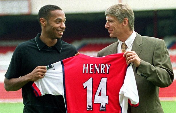 BBCSport's tweet photo. "One day he will come back here, in what kind of role I don't know", Wenger on @ThierryHenry: http://t.co/jql5xUioxo http://t.co/7TccaRhE5s