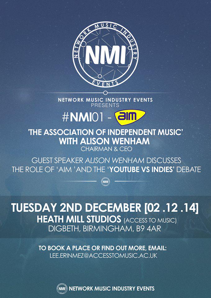 NetworkMusicInd's tweet image. YouTube Vs Indies Debate is today! We'll be live tweeting from the event, hit us up with any questions you have #NMI1