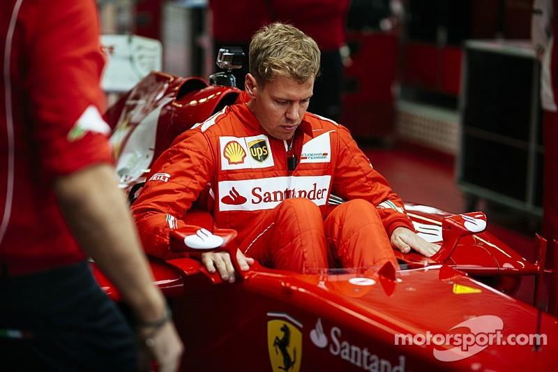 FormulaOneWorld's tweet photo. Vettel meets the bosses as he starts his introduction to Ferrari | News http://t.co/4jDh60VAjp http://t.co/jnLNqzniT0