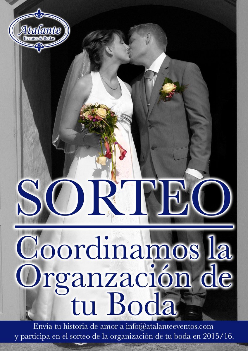 atalanteeventos's tweet photo. Envía tu Historia de Amor y participa!! nos alegrará  poder compartir un día tan importante con vosotros http://t.co/QCwvFTMIDx