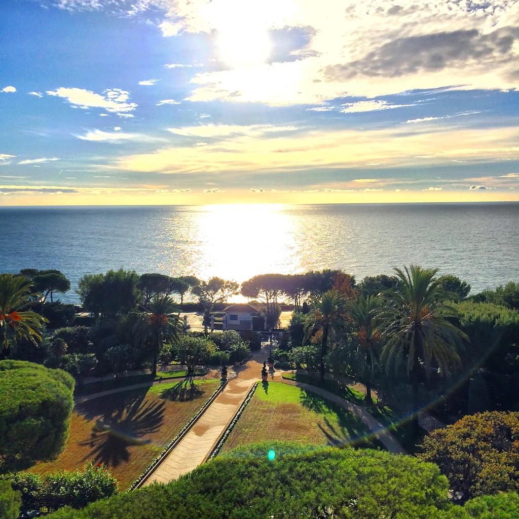 This morning view from @GHotelCapFerrat was just stunning #FrenchRiviera #GrandHotelduCapFerrat