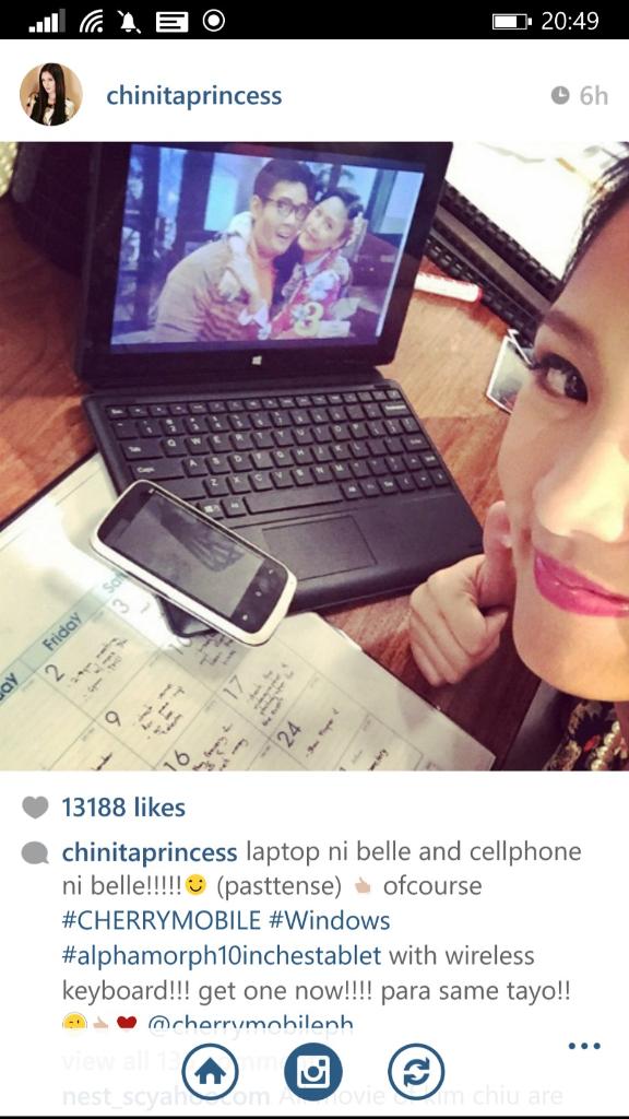 MicrosoftPH's tweet photo. Just like @prinsesachinita, you can have an amazing #WindowsHoliday too! http://t.co/MtPjJ4gixn @cherrymobilePH http://t.co/qnk8Sbrfrx