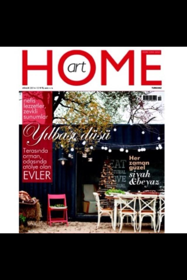 Home Art'ın 2014 Aralık sayısını tüm bayilerde bulabilirsiniz!
