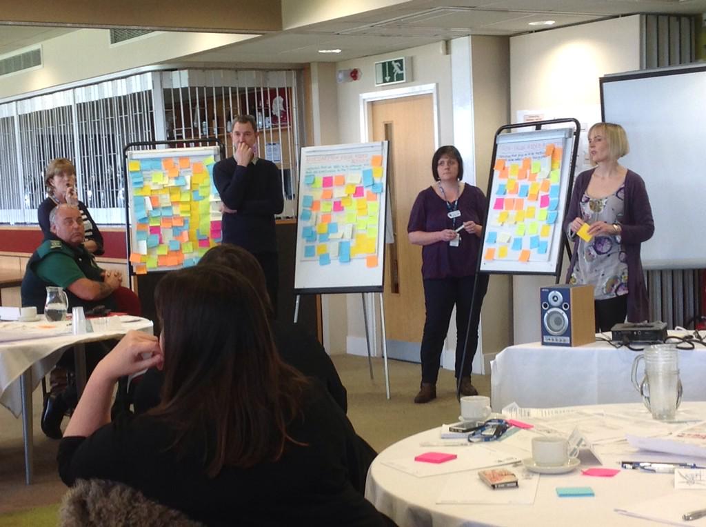 stellasalt1's tweet photo. Group discussing where we currently add value #integratedlocalitycare @DerbyHospitals http://t.co/ThTYrRN2Ig