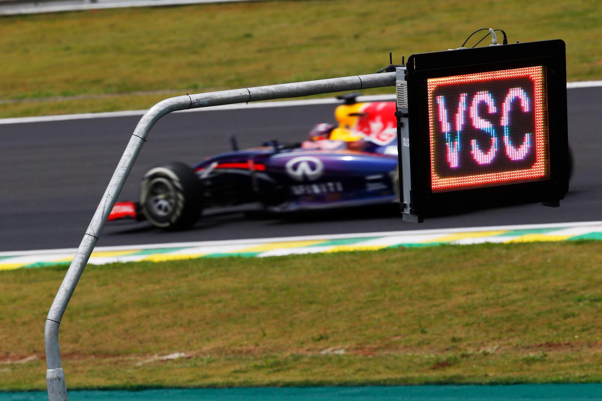 NobleF1's tweet photo. F1's virtual safety car has got green light for 2015 - rules now being drafted http://t.co/XkMyx34V8g http://t.co/5MvXhE4xAc