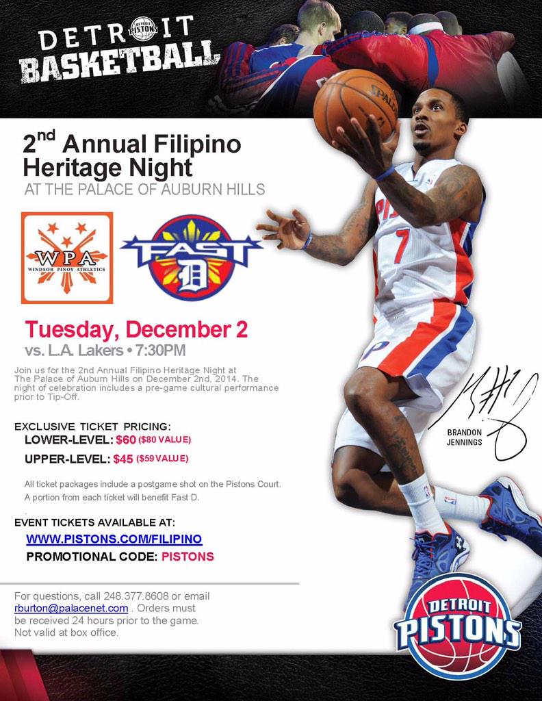 FASTDetroit's tweet photo. @kobebryant any chance you can say hi to 200 detroit filipinos after the pistons game tonight? http://t.co/Ux180i4zYo