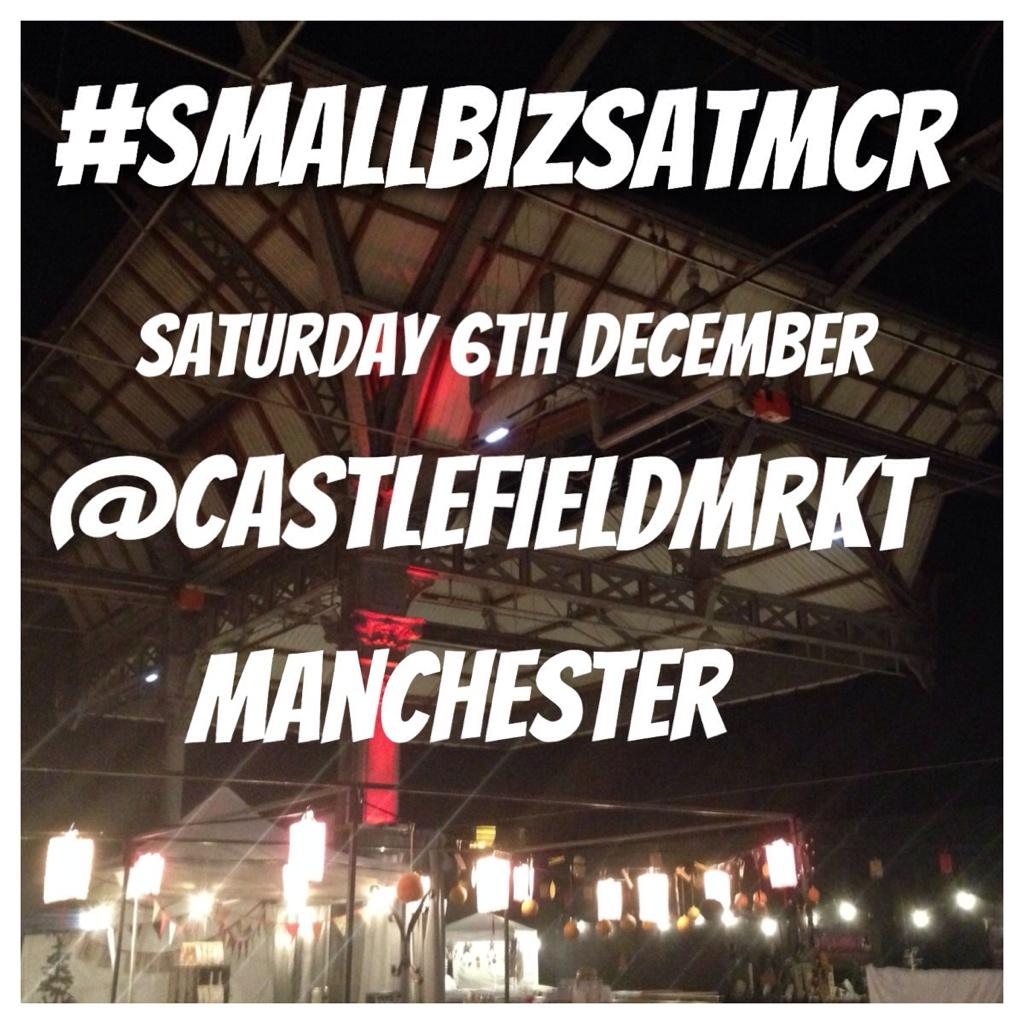 CastlefieldEvnt's tweet image. @CastlefieldMrkt #OffTheHighStXmasMkt with lots of traders involved in  #SmallBizSatMCR 
@uppercampfield #Manchester