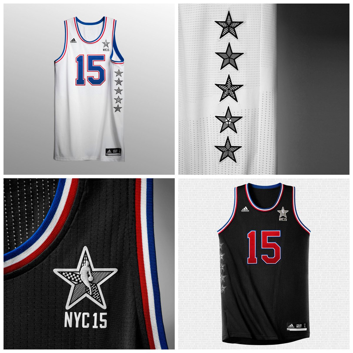 Últimas noticias: Presentadas las camisetas del #NBAAllStarNYC '15 de la mano de <a href="/adidas_ES/">adidas_ES</a>