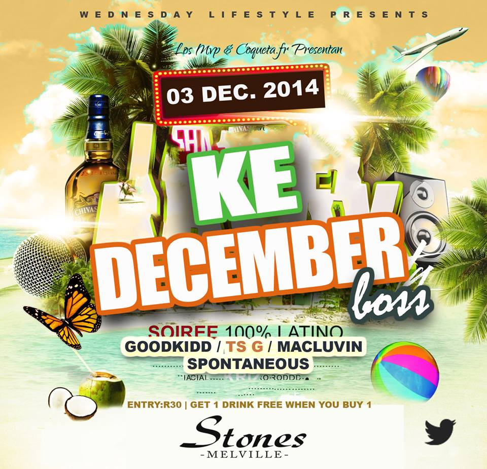 1 Day left 4 Ke December boss!!! at <a href="/StonesMelville/">#ShakedownThursday</a> ft <a href="/TS_GreenHouse/">Thebe Samuel</a>, Dj Goodkidd, <a href="/Spontaneous_Dj/">The Peoples Dj</a> and <a href="/Dj_Macluvin/">DJ Macluvin</a>
