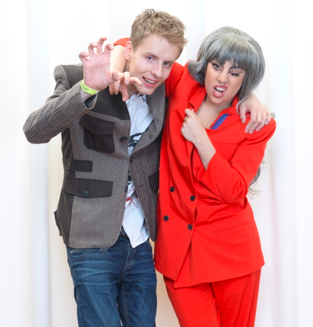 realDeanSummer's tweet photo. @ladygaga you made me brave not to care about what people might think about this pic of us and share it #ARTPOPZone http://t.co/65uVjw7SCN