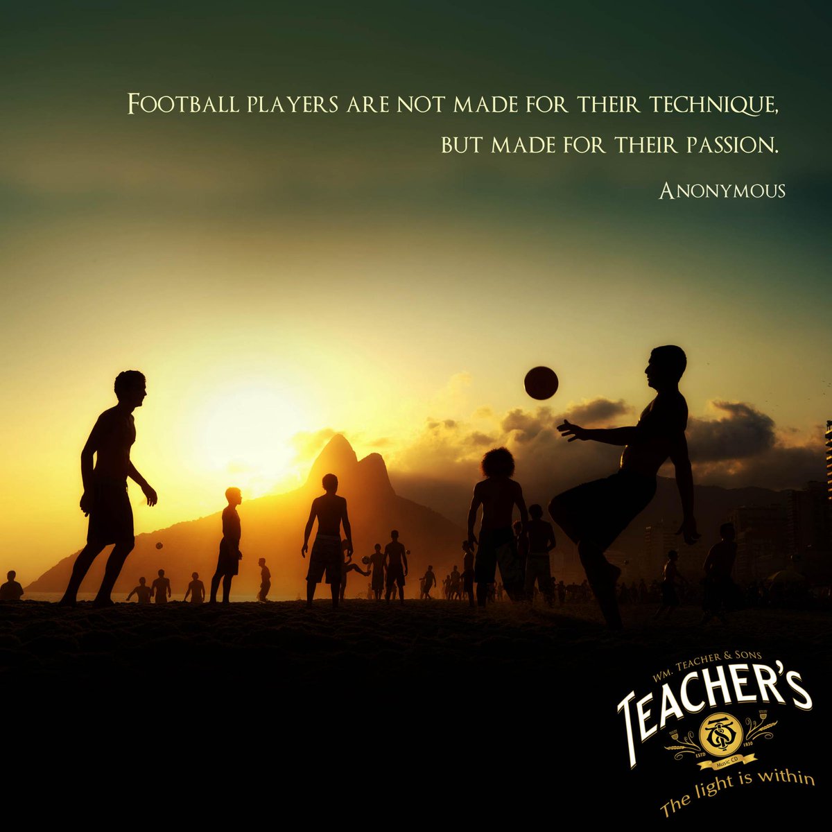 TeachersMusicCD's tweet photo. Be it football or any sport, its your passion that matters in the end and it comes from inside. #LightisWithin http://t.co/TSVVVSk49P