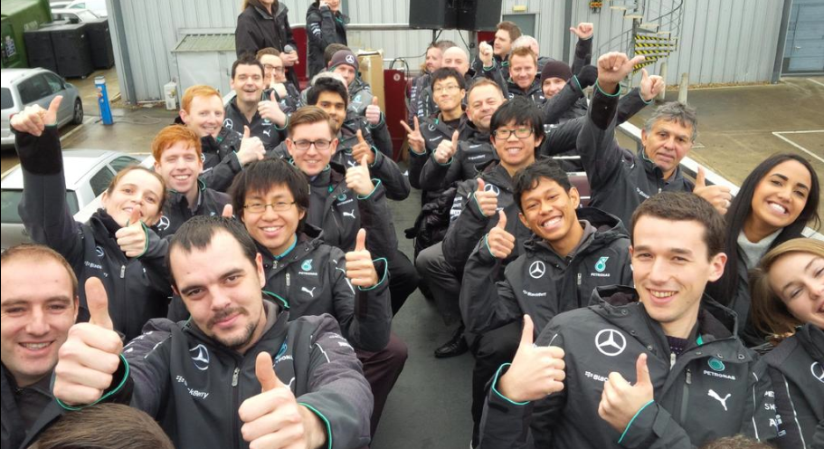 HendrixMedia's tweet photo. Thanks @_NorthantsEP &amp; @SNorthantsC for inviting us to join the @MercedesAMGF1 #celebration today! #F1 #Mercedes http://t.co/u1NwHKG8aQ