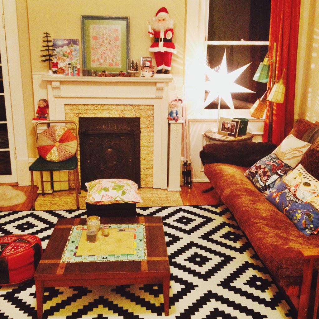 I love love love our eclectic little home!
