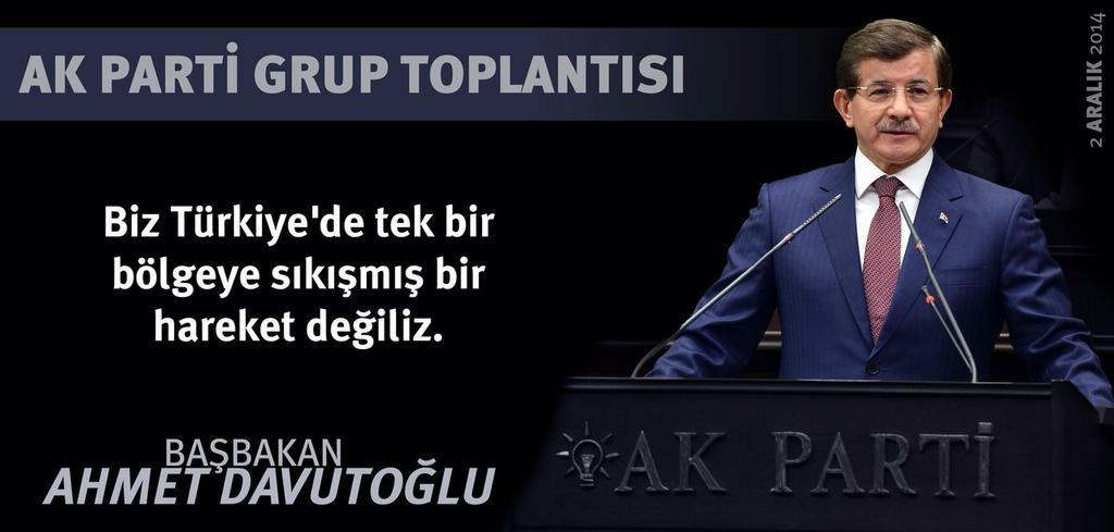 Ne kumsalların partisiyiz ne de dağların.. Halkın partisi biziz.