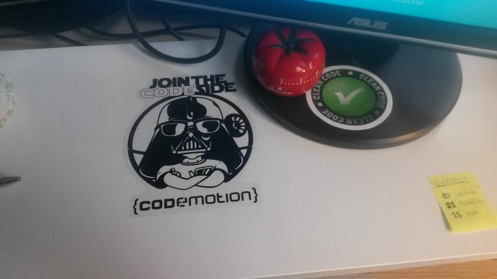 DanieleMegna1's tweet image. New sticker applied! #codemotion #jointhecodeside #codemotionmilano