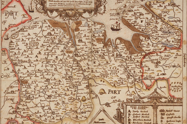 MENnewsdesk's tweet image. Rare 17th century map of Manchester found in John Rylands Library goes on show manchestereveningnews.co.uk/news/greater-m…